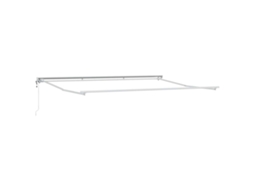 Conjunto 1 Estrutura De Toldo Vidaxl Branco Aço (4 × 3,5 M)
