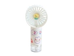 Laxiscreed Ventilador De Mão Com Spray Leve E Portátil Para Verão E Uso Ao Ar Livre