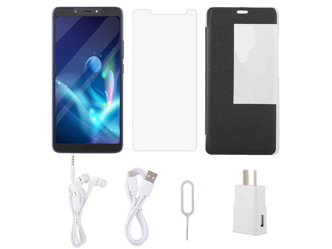 Smartphone Laxiscreed Com Ecrã De 6.1 Polegadas E Suporte Dual Sim