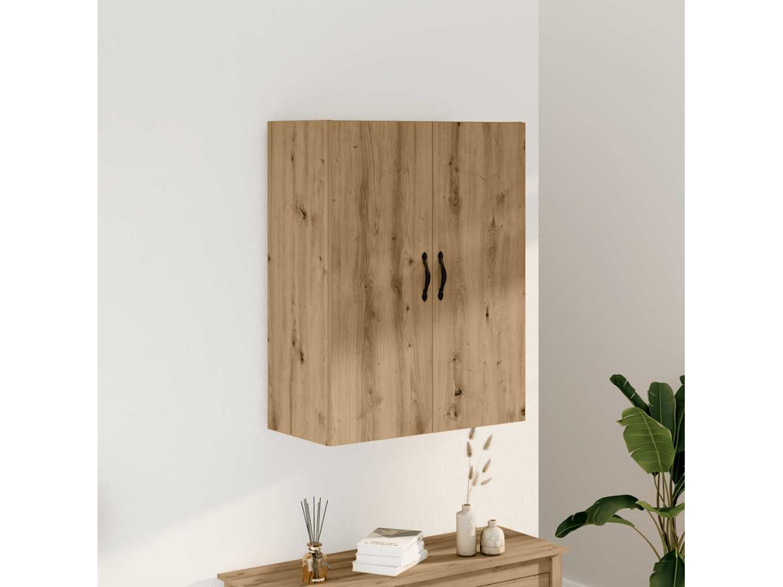 Vidaxl Armário Parede 69,5x34x90 Cm Deriv. Madeira Carvalho Artisiano