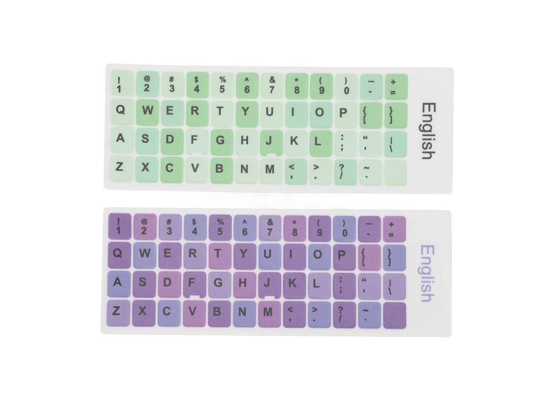 2026 autocolantes de Teclado em Inglês para Computador e Notebook