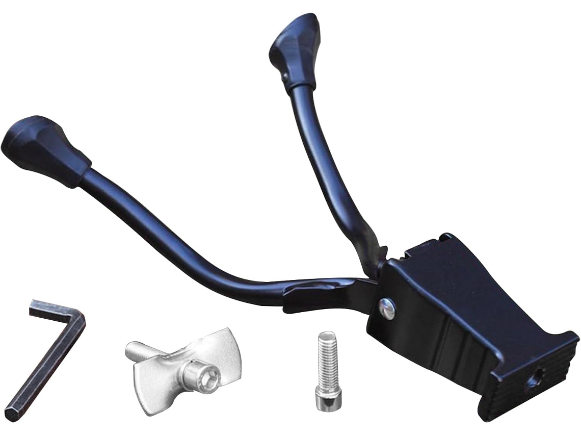Descanso Duplo Central Para Bicicletas | Descanso Duplo Para Bicicletas De Montanha | Suporte Metáli Vayotoy