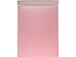Envelopes acolchoados com fecho autoadesivo, multicoloridos, vários tamanhos, de 10 a 50 unidades.