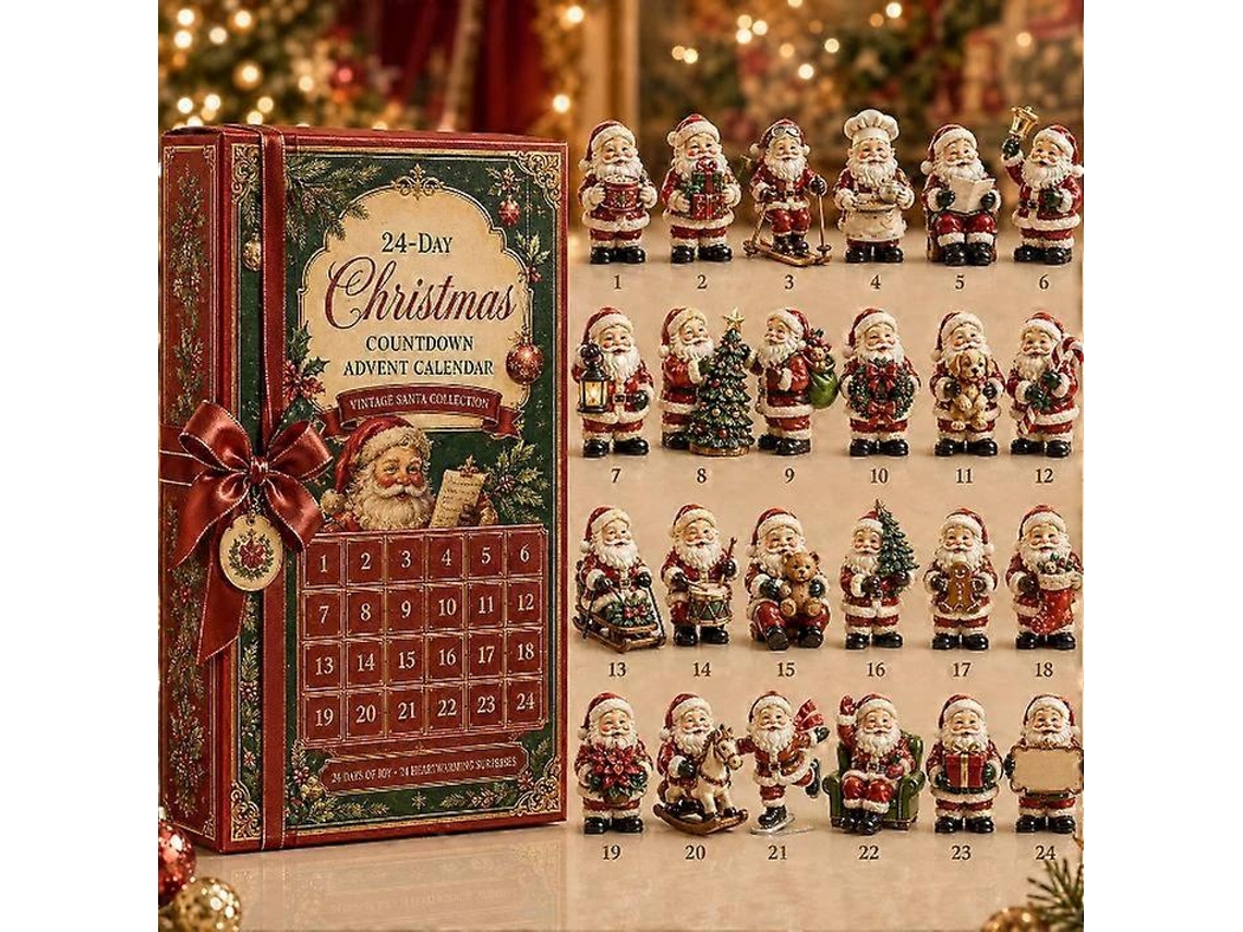 Christmas Flavors Advent Calendar 2026,24 Days 2d Countdown Calendar With Acrylic Charms30