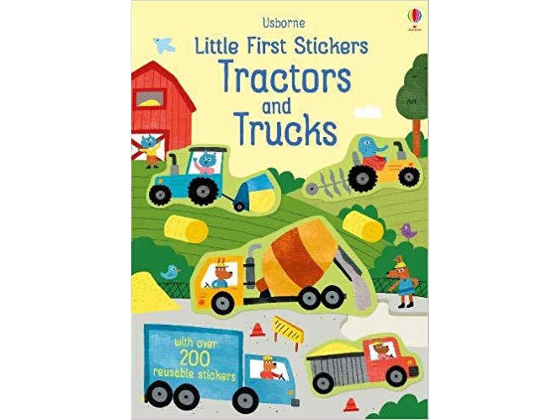 Livro Little First Stickers Tractors and Trucks de Hannah Watson (Inglês)