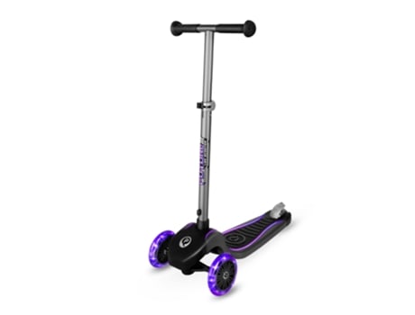 Scooter Com Luzes Qplay Eco Future Purple Ocio Trends