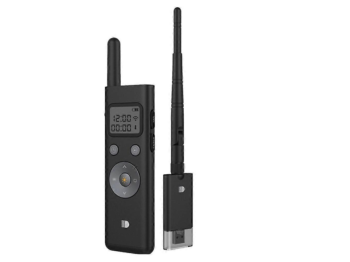 Clicker Wireless Powerpoint Com Exibição Lcd E Alcance 300m