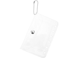 Cartes Transparente Em Pvc 6 Trous - Compatível Plusieurs Petites Cartes - Imikeya Porte