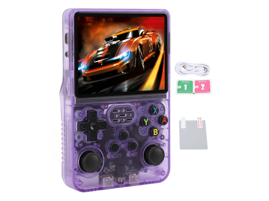 Yncm-console De Jogos Retro Portátil Com Tela Ips De 3.5 Polegadas
