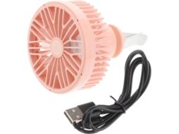 Saída De Ar Rosa Para Carro Aboofan, Portátil, Usb, Compacta E Fácil