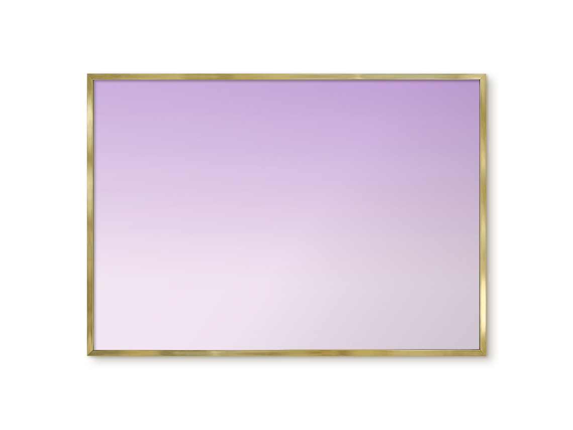 Quadro magnético de parede com degradê delicado para quarto Espelharte (100x70 cm)