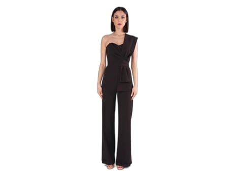 Macacão De Mulher Silence Poliéster Preto (xs)