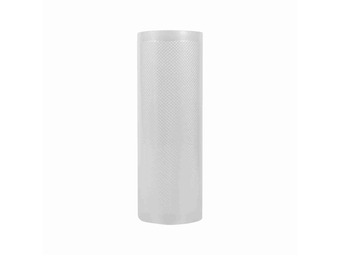 Saco de Armazenamento a Vácuo para Alimentos com Camadas Múltiplas 15x500cm Reutilizável e Resistente ao Congelamento | S/MARCA