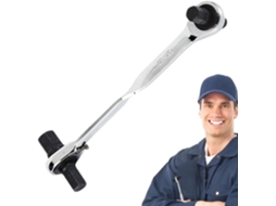 Chave Combinada Reversível De Dupla Face, Chave Catraca 4 Em 1 Com Cabeça Flexível, Ferramenta Para Gokoco