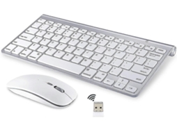 Lurelia Conjunto Teclado E Rato Sem Fios, 2.4g, Receptor Usb, Macbook, Imac
