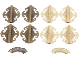 1 Dobradiça De Latão Para Gaveta, Porta Ou Armário, 60x 55mm, Bronze Antigo, Para Caixas De Joias, Ferragens Decorativas