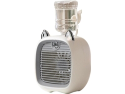 Ar Condicionado Usb Mini Ventilador Mesa para Uso Doméstico e Externo