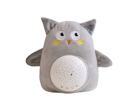 Peluche Interativo AHS Projector Estrela Dorminhoca Coruja Cinzenta (Idade Mínima Recomendada: 1 ano)
