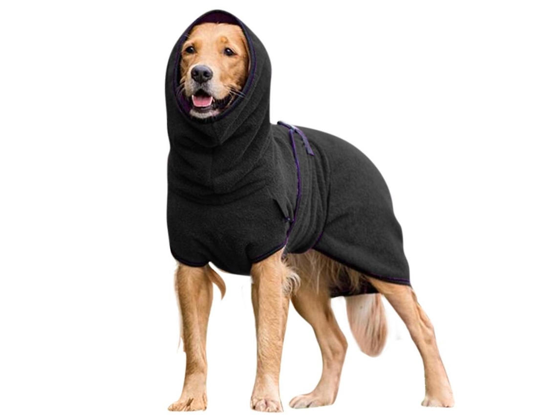 Suéter Grosso Para Cachorro Com Capuz
