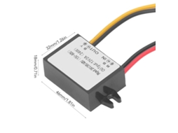 Laxiscreed Conversor Dc-dc Buck De Alta Eficiência À Prova D'água Ip67 Para Eletrônica Industrial
