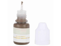 Tinta Pigmento Microblading Brows Semi Permanente Cor Marrom Escuro E Cinza Para Sobrancelhas