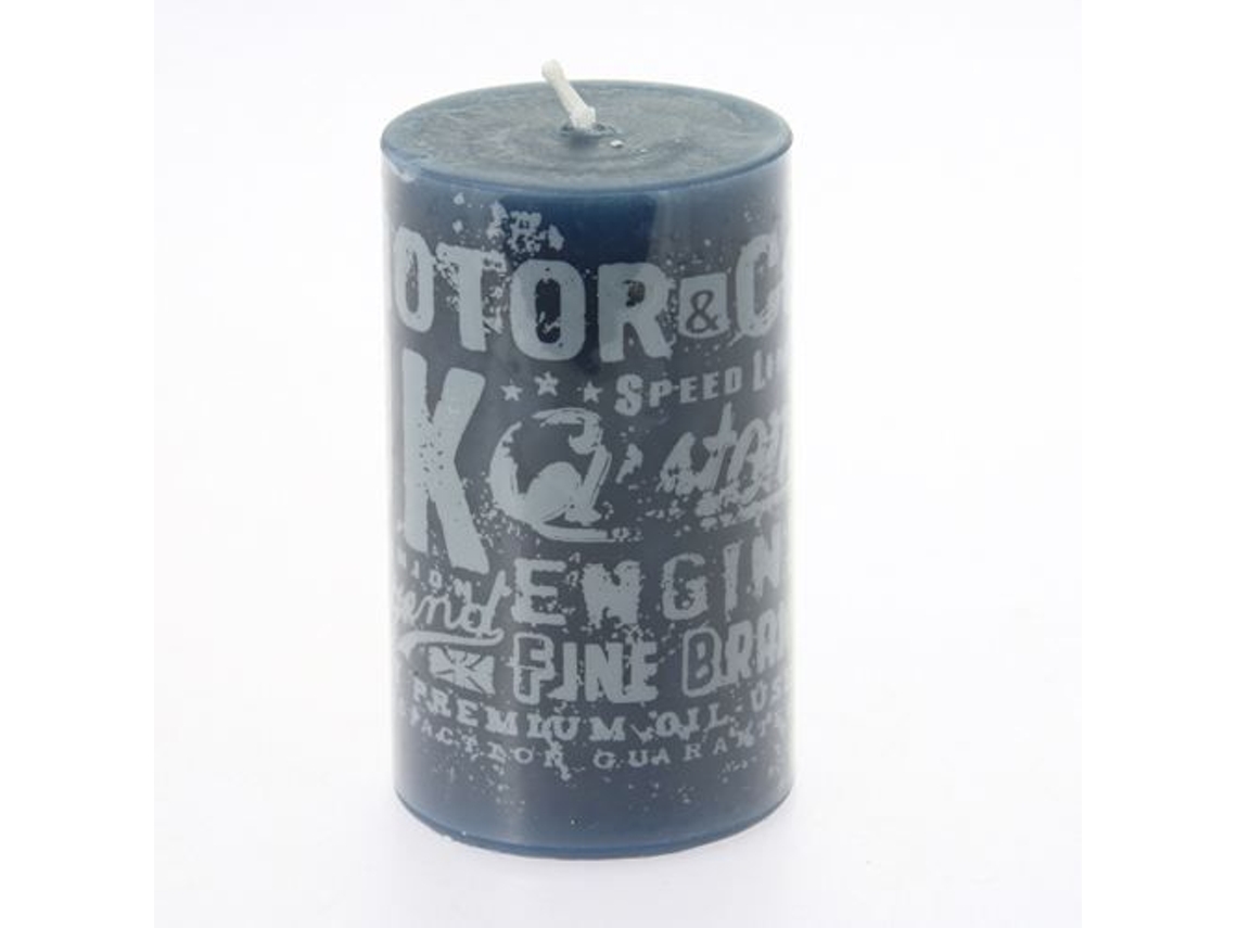Vela Redonda Com Motivos Indigo
