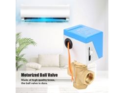 Válvula De Bola Motorizada De Latão Dn20 3 Vias, Para Ar Condicionado Ac220v
