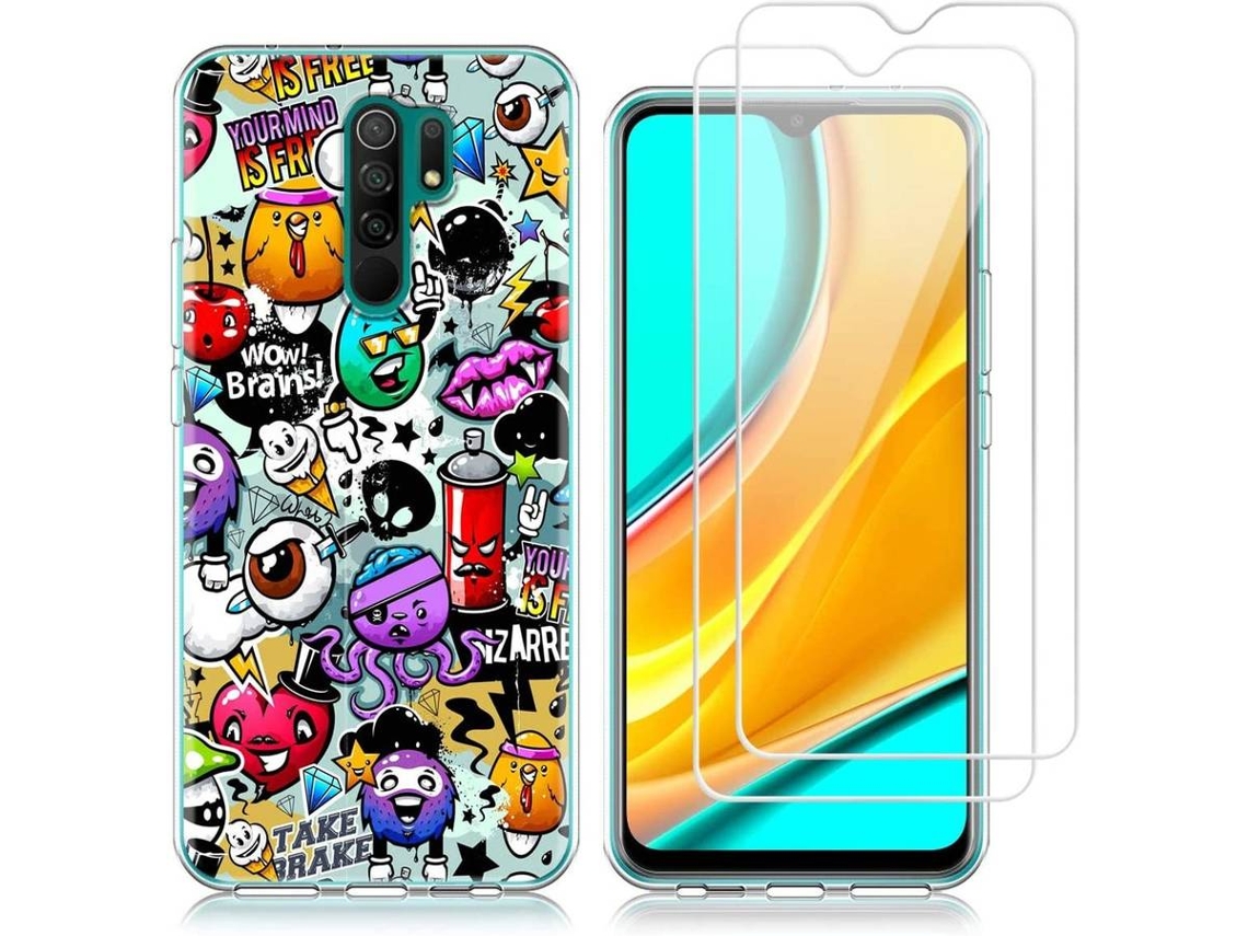 Capa + Película Xiaomi Redmi 9 HONGWE.
