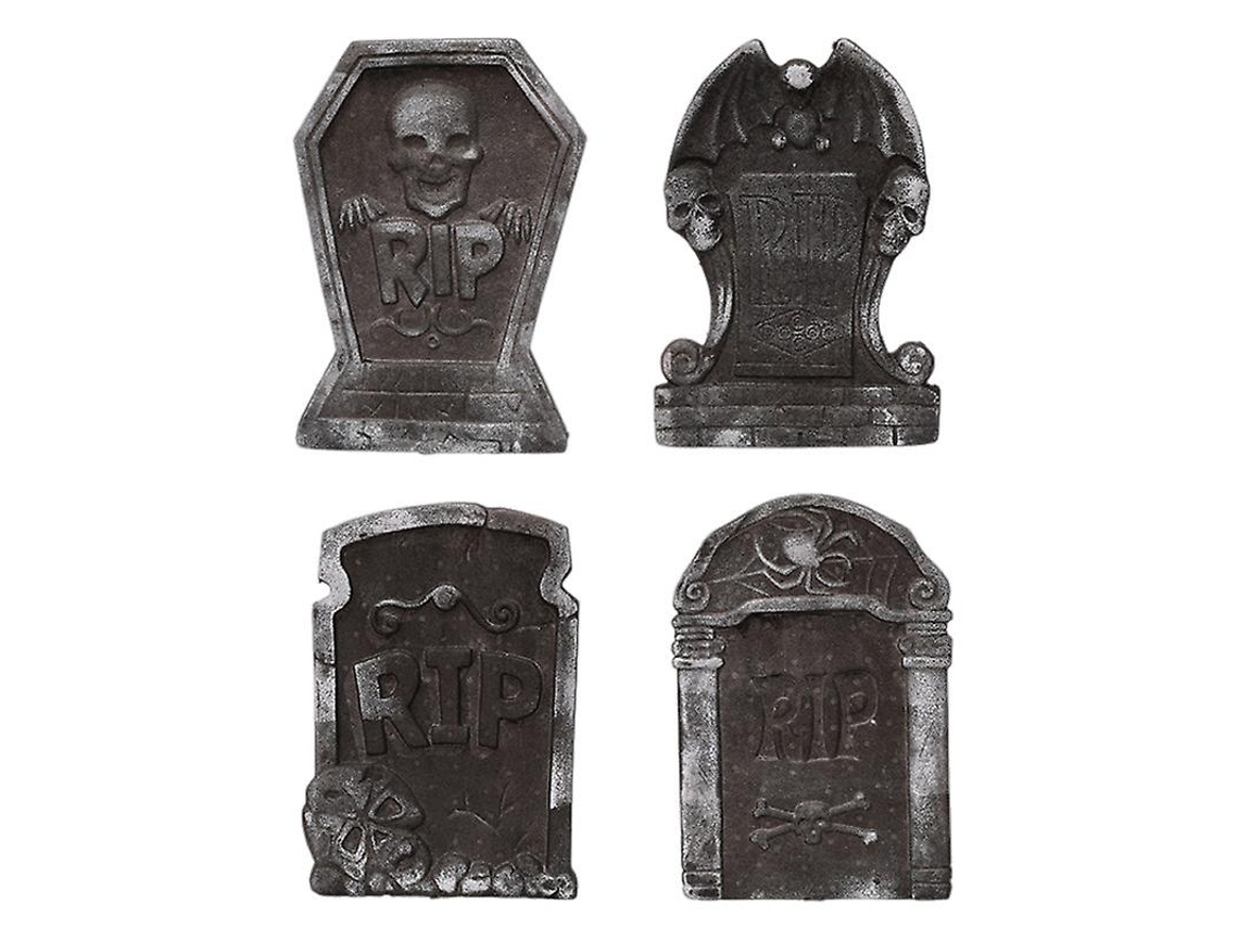 4Pcs Adereços de Lápides ALLINLESS