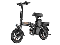 Bike Urlife F1l Motor 250w Bateria 48v 7.5ah Pneus De 14 Polegadas Disco Preto