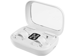 Fones De Ouvido Com Clipe, Cancelamento De Ruído, À Prova D Água, Com Visor De Led E Longa Duração Da Bateria