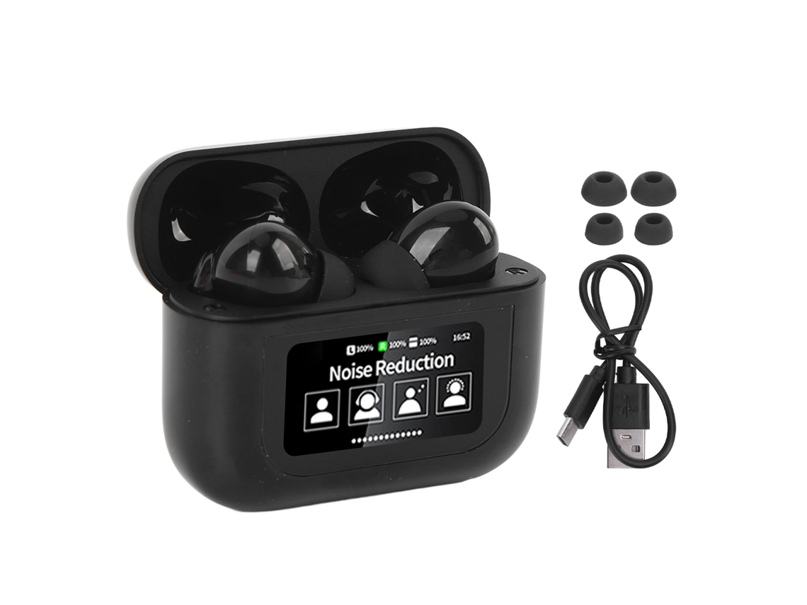 Auriculares con Traductor S/MARCA, 144 idiomas, Bluetooth 5.4, traducción en tiempo real, negro
