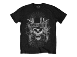 T-Shirt GUNS N ROSES Faded Skull L