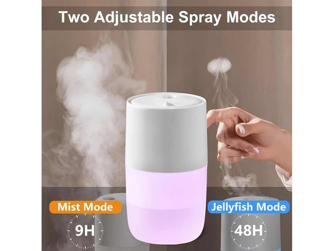 Jellyfish Genie Mini Umidificador Silencioso Com Luz Pickifyvayotoy