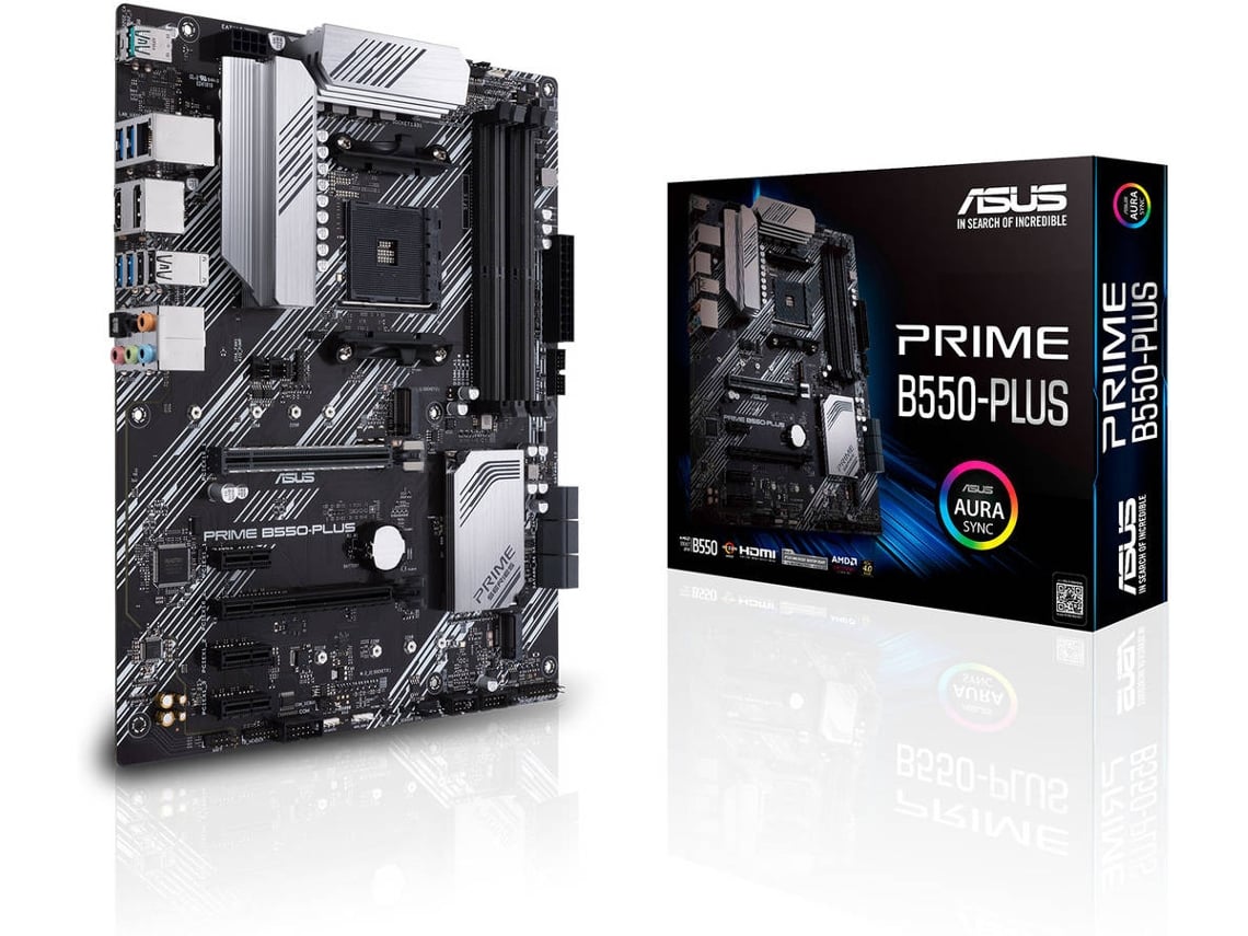 Motherboard ASUS PRIME B550-PLUS (Socket AM4 - AMD B550 - ATX)
