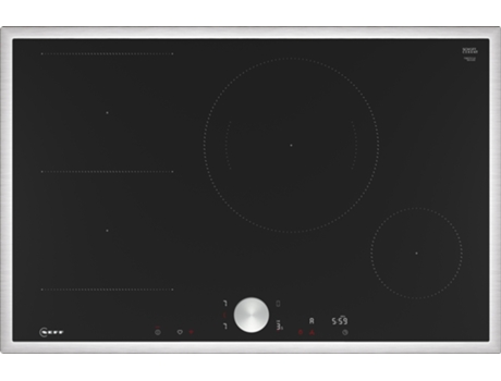 T58Sts1L0 Placa Preto Embutido 80 Cm Placa com Zona de Indução 4 Zonas NEFF