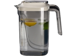 Garrafa De Água Para Geladeira, 2200 Ml, Jarra De Água Transparente Com Tampa, Recipiente Para Suco, Gokoco