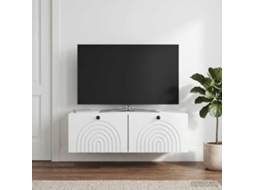Vidaxl Gabinete de Tv de Parede Branco 99 X 41 X 30 Cm