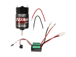 Mali motor de Escova 550 Esc 65a À Prova D'água para Carro e Barco Rc Acessórios de Carro Rc 21t