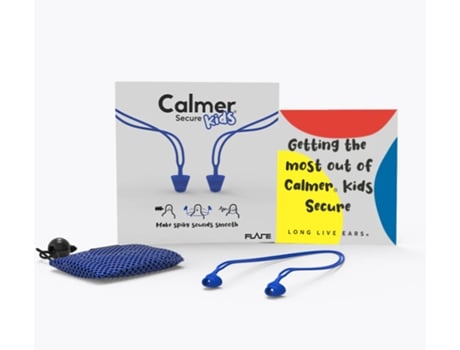 FLARE AUDIO Calmer Secure Crianças Azul