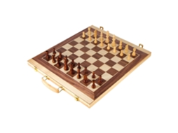 Conjunto De Xadrez E Gamão De Madeira Small Foot Jogo De Tabuleiro Clássico