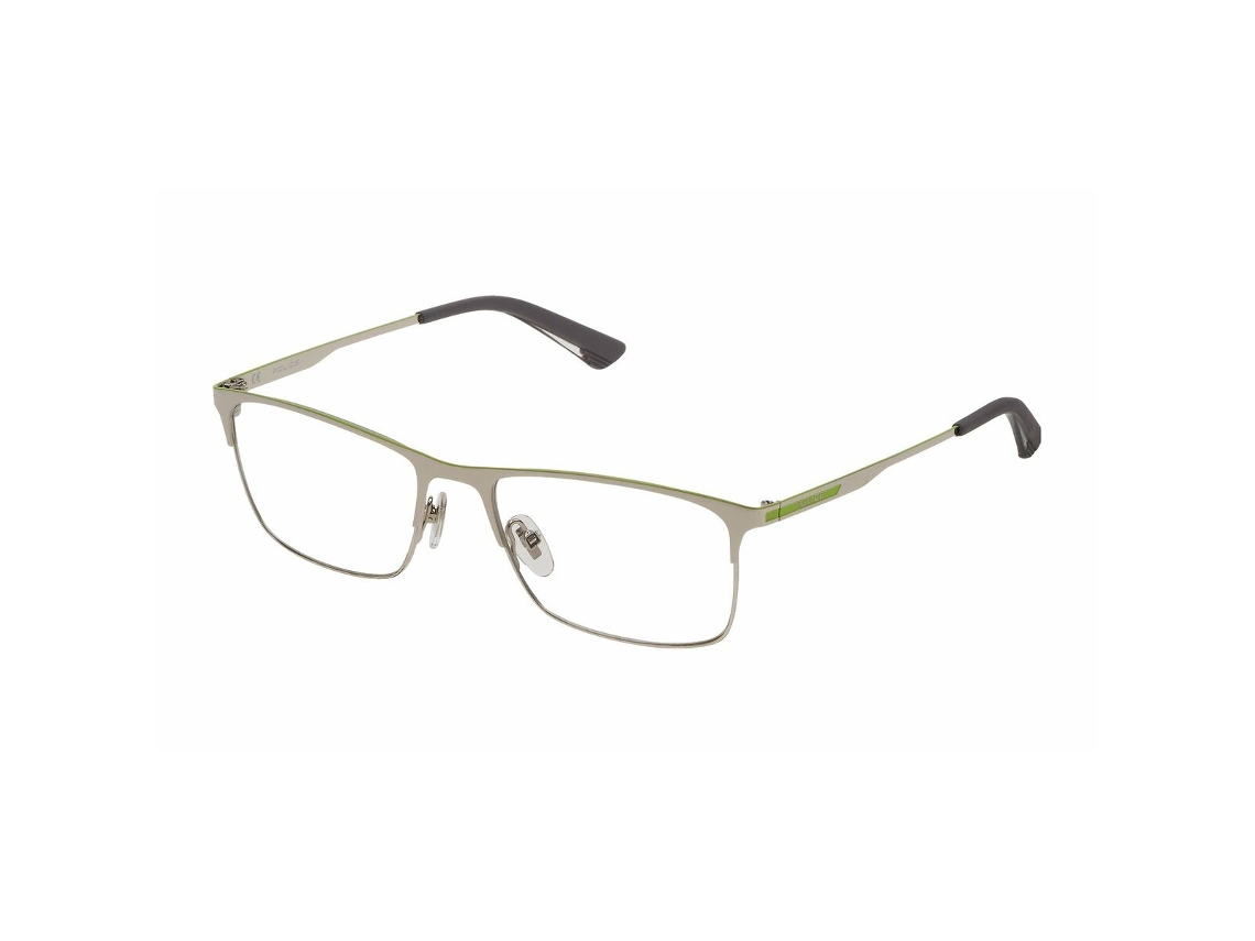 Armação de óculos masculina Police VPL698-540579 (cinza - metal - 145 mm - Ø 54 mm)