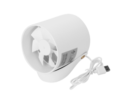 Laxiscreed Ventilador Portátil De Mesa Com Lâmina Dupla Usb, Ultra-silencioso E Controlado Por Toque Para Estudos