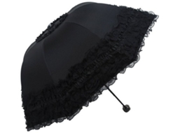 Guarda-chuva dobrável - 100% poliéster - Proteção UV UPF 50 - Suporte em aço inoxidável - Leve (380 gramas) - Ideal para atividades ao ar livre e camping - Guarda-chuva