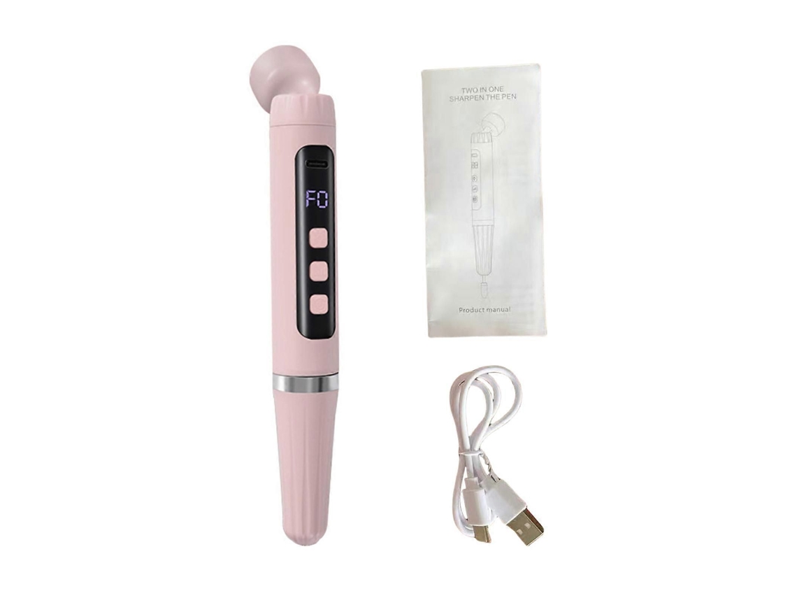 Lixa de Unhas Elétrica Portátil com Lâmpada Led Uv, Máquina Perfuração Cur a Esmalte Gel Unh GOKOCO