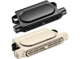 Ventilador De Banco Traseiro Carro 3000mah, 3 Velocidades, Sem Fio, Recarregável