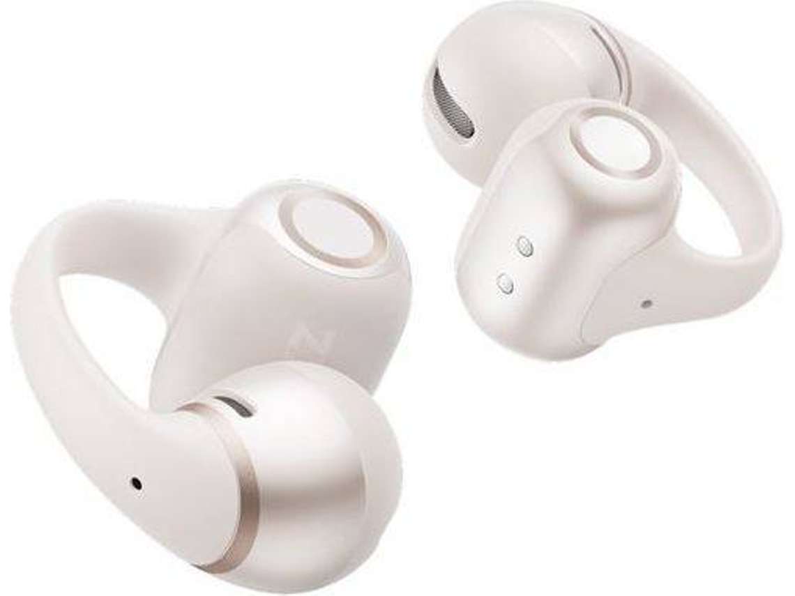 Auscultadores Bluetooth SHOKZ OpenDots 2 (Ear Hook - Microfone - Branco)