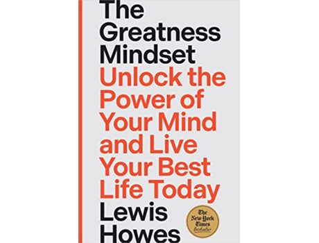 Livro Greatness Mindset de Lewis Howes (Inglês - Capa Dura)