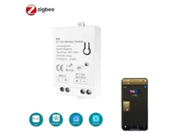 Controlador De Escurecimento Tuya Wifi/zigbee 0 10 V Compatível Com Driver De Energia Regulável De 1 10 V Aquaforge