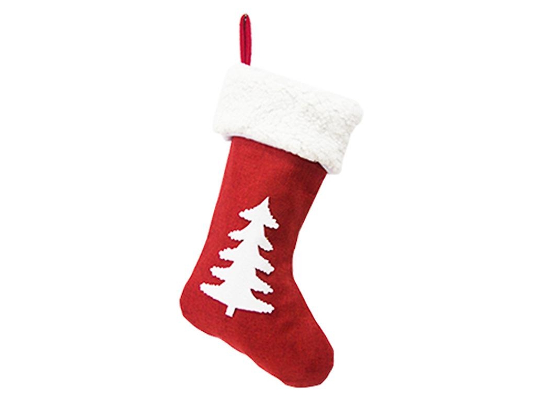 Meias De Natal Vermelhas E Brancas Personalizadas, Decoração De Natal, Meias De Natal Penduradas Para Enfeite De Natal Niuniu Olysi Shop